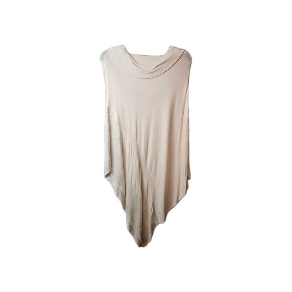 Allison Daley Women's Poncho Size Medium Cream - Picture 2 of 7